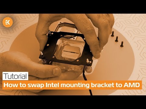 How to Swap the Intel Mounting Bracket for the AMD One